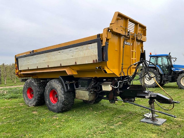 2011 peecon cargo 25000 dumper aanhanger - afbeelding 4 van  25