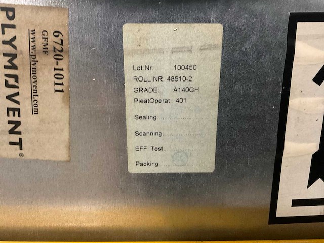 2011 plymovent mfc1200 mobiele lasdampafzuiger - afbeelding 10 van  10