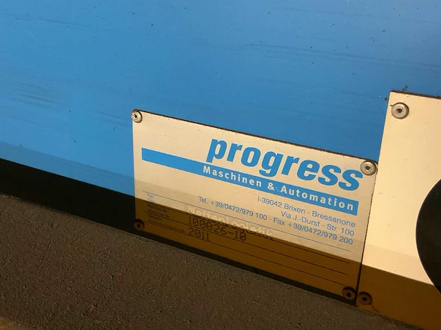 2011 progress transport systeem met vlakke tafels - afbeelding 5 van  41