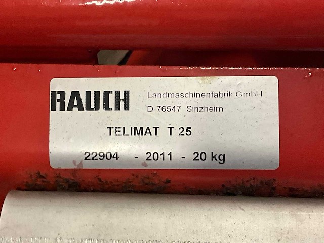 2011 rauch t25 telimat - afbeelding 4 van  4