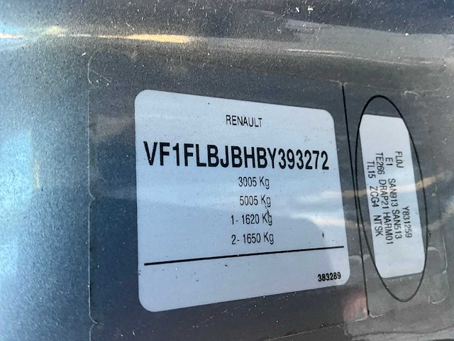 2011 renault trafic 2.5 dci t29 l2h1 dc bedrijfswagen - afbeelding 29 van  35