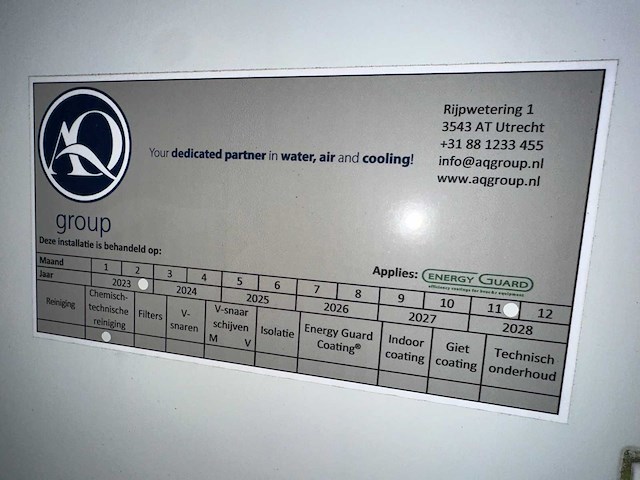 2011 rhoss tcavbz 2701 chiller - afbeelding 2 van  11