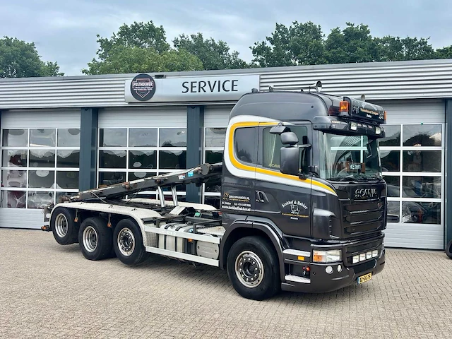 2011 scania g420 8x2/4 hsa met vdl-kabel-/haakarmsysteem vrachtwagen - afbeelding 12 van  52
