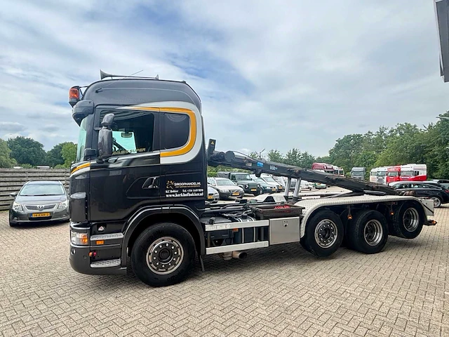 2011 scania g420 8x2/4 hsa met vdl-kabel-/haakarmsysteem vrachtwagen - afbeelding 34 van  52