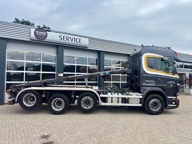 2011 scania g420 8x2/4 hsa met vdl-kabel-/haakarmsysteem vrachtwagen - afbeelding 49 van  52