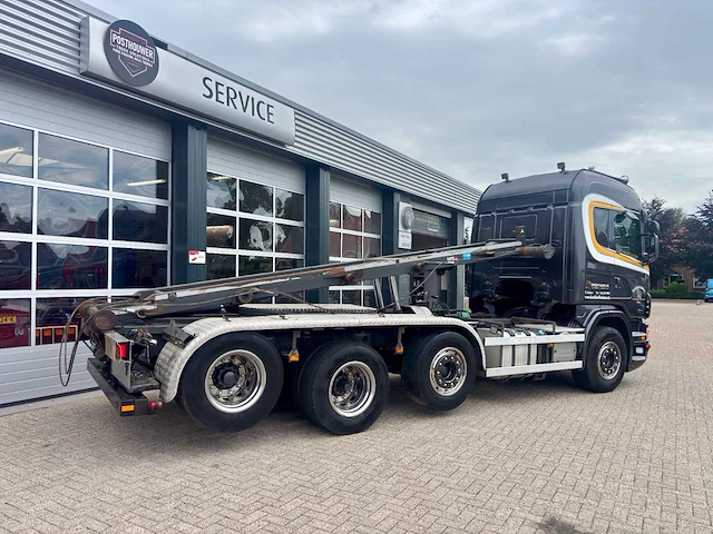 2011 scania g420 8x2/4 hsa met vdl-kabel-/haakarmsysteem vrachtwagen - afbeelding 50 van  52