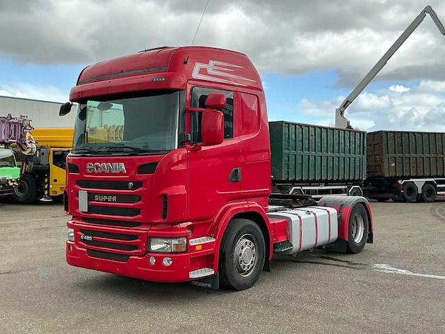 2011 scania g420 vrachtwagen - afbeelding 1 van  15