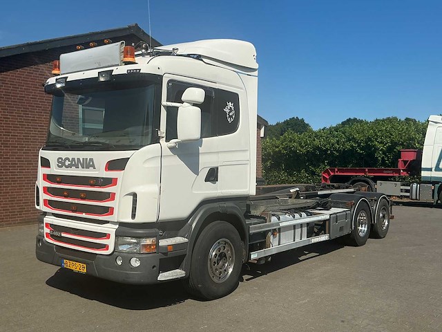 2011 scania g480 haakarm vrachtwagen - afbeelding 1 van  41