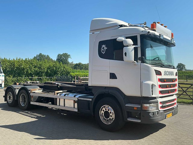 2011 scania g480 haakarm vrachtwagen - afbeelding 24 van  41