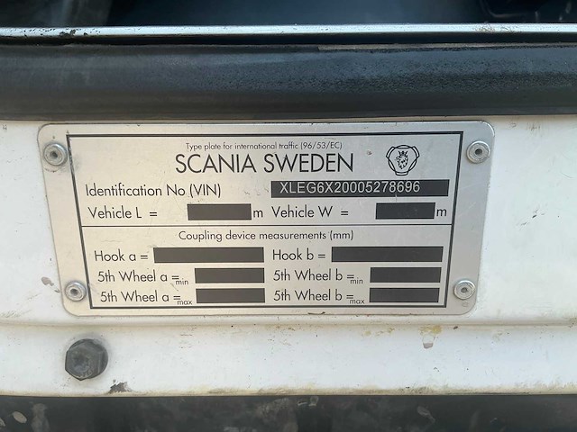 2011 scania g480 haakarm vrachtwagen - afbeelding 36 van  41