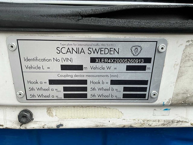 2011 scania r440 topline vrachtwagen - afbeelding 32 van  39