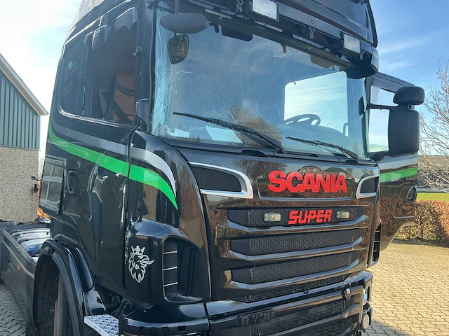 2011 scania r500 v8 la 4x2 trekker schade - afbeelding 22 van  51