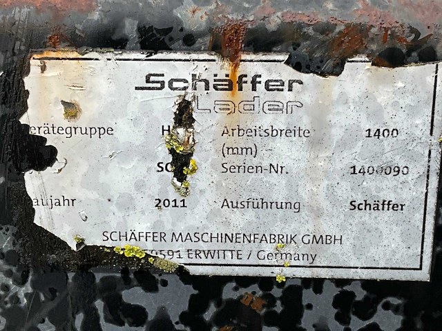 2011 schäfer schepbak - afbeelding 5 van  6
