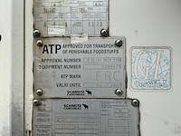 2011 schmitz sko 24/l-13.4fp 60 cool geconditioneerde oplegger - afbeelding 21 van  35