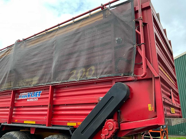 2011 schuitemaker siwa 200 silagewagen - afbeelding 24 van  28