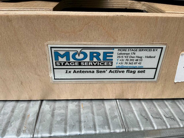 2011 sennheiser a12ad b actieve antenne (2x) - afbeelding 3 van  3