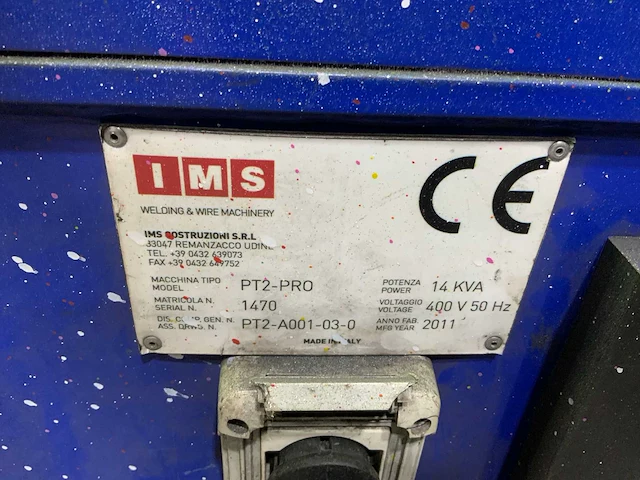 2011 smei pt2 pro stomp lasmachine (c) - afbeelding 9 van  9