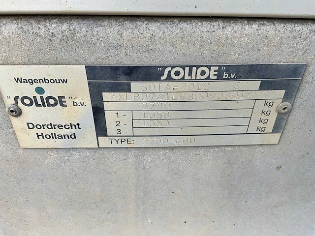 2011 solide 2700 lbu service aanhangwagen - afbeelding 5 van  25