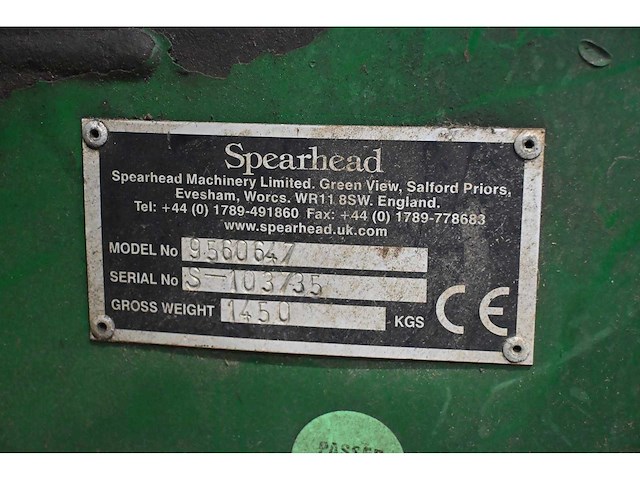 2011 spearhead 4000 klepelmaaier - afbeelding 9 van  20