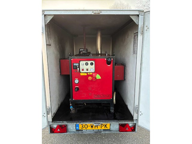 2011 steamplus meclean hogedruk trailer 200 bar 21l - afbeelding 3 van  10