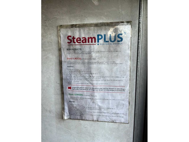 2011 steamplus meclean hogedruk trailer 200 bar 21l - afbeelding 15 van  23