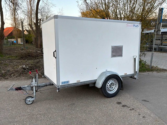 2011 steamplus meclean hogedruk trailer 200 bar 21l - afbeelding 1 van  23