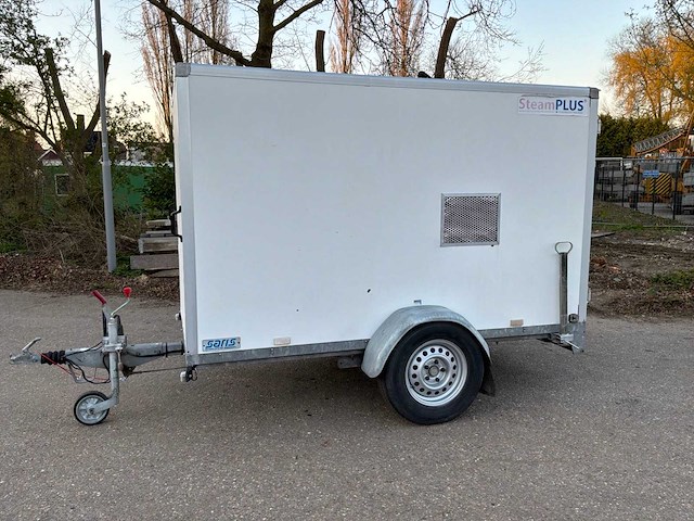 2011 steamplus meclean hogedruk trailer 200 bar 21l - afbeelding 12 van  23