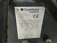 2011 sumitomo demag intelect 280/685-1700 spuitgietmachine met demag dr831-robot - afbeelding 7 van  34