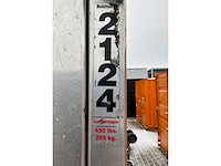 2011 sumner manufacturing 2124 materiaallift / kanaallift - afbeelding 8 van  9