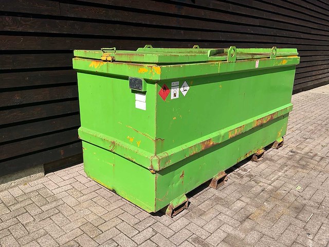 2011 tolsma 3000 liter brandstofopslagtank - afbeelding 1 van  7