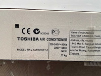 2011 toshiba airconditioning buitenunit en binnenunit - afbeelding 6 van  10