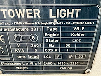 2011 towerlight vb-9 mobiele lichtmast - afbeelding 3 van  11