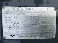 2011 toyota 8fbet16 vorkheftruck - afbeelding 22 van  29