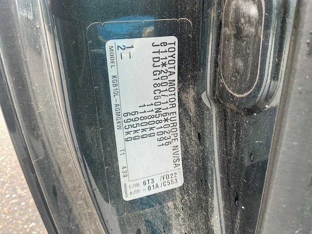 2011 toyota aygo 1.0-12v now airco - afbeelding 22 van  34