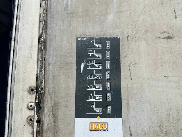 2011 tracon tautliner oplegger - afbeelding 20 van  27