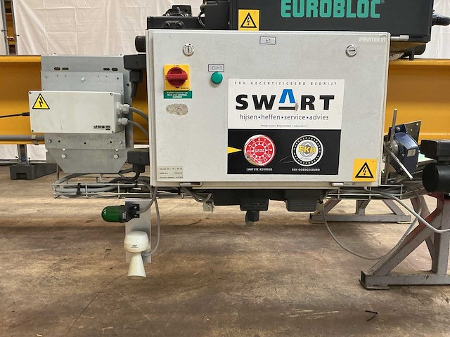 2011 verlinde 2.200 kg x 8,16 m bovenloopkraan - afbeelding 5 van  17