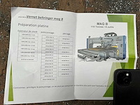 2011 vernet behringer mag b 2025 plasmasnijmachine + donaldson afzuiginstallatie - afbeelding 3 van  8
