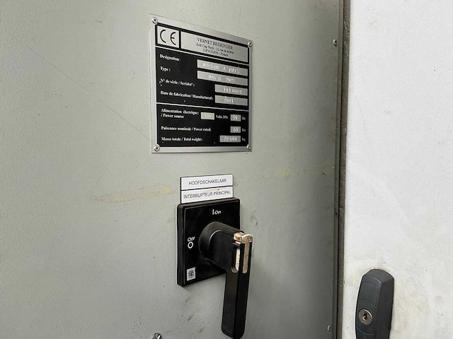 2011 vernet behringer mag b 2025 plasmasnijmachine + donaldson afzuiginstallatie - afbeelding 6 van  8