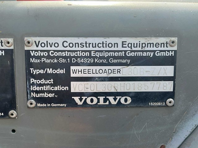 2011 volvo l30b shovel - afbeelding 12 van  13