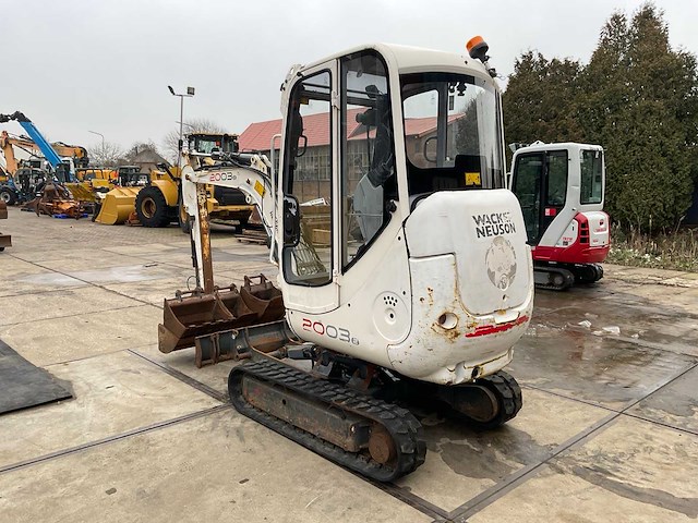 2011 wacker neuson 2003 rd midigraafmachine - afbeelding 30 van  32