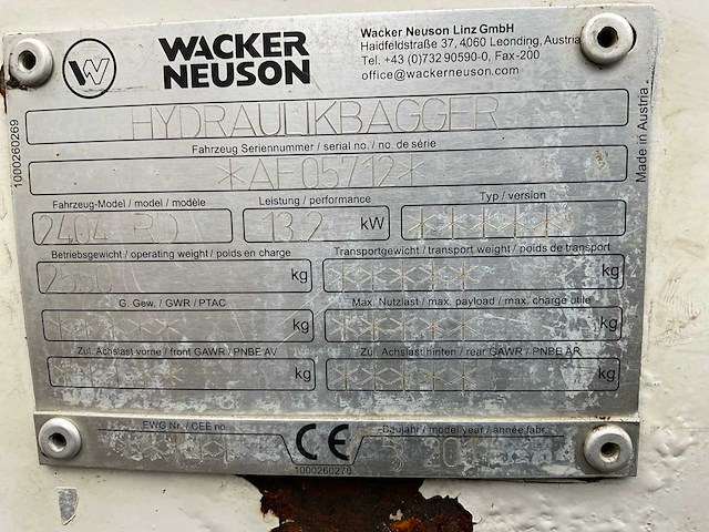 2011 wacker neuson 2404 rd midigraafmachine - afbeelding 26 van  32
