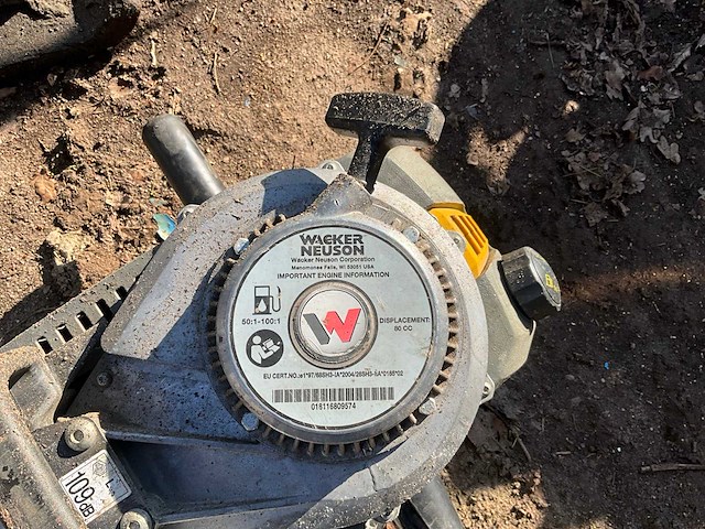 2011 wacker neuson breaker bh 24 lowvib benzine breekhamer - afbeelding 5 van  6