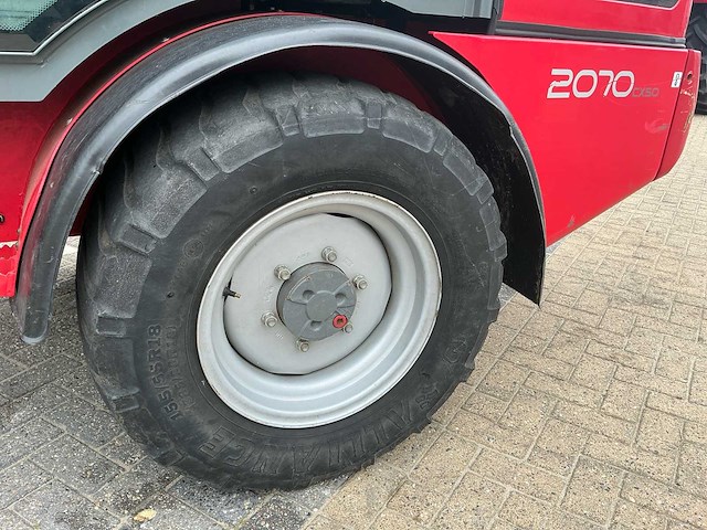 2011 weidemann 2070 cx 50 wiellader - afbeelding 10 van  19