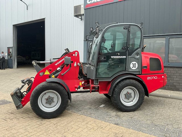 2011 weidemann 2070 cx 50 wiellader - afbeelding 12 van  19