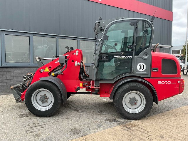 2011 weidemann 2070 cx 50 wiellader - afbeelding 13 van  19