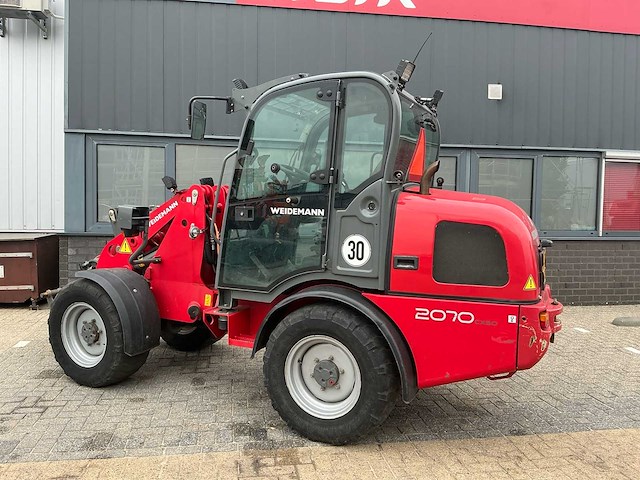 2011 weidemann 2070 cx 50 wiellader - afbeelding 14 van  19