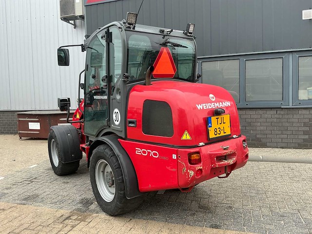 2011 weidemann 2070 cx 50 wiellader - afbeelding 15 van  19