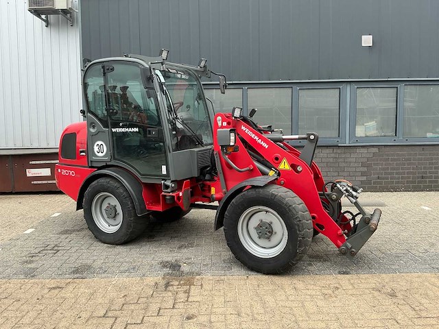 2011 weidemann 2070 cx 50 wiellader - afbeelding 18 van  19