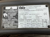 2011 yale gep80db v4155 vorkheftruck - afbeelding 22 van  29