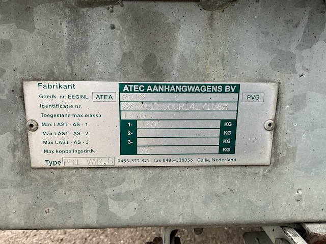 2012 - atec - pb1 - bodemsaneringswagen - afbeelding 29 van  35